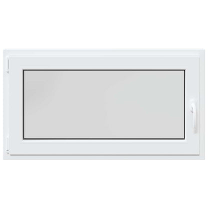 Kellerfenster "RISOR" 110x70 cm Drehkipp DIN Links Weiß