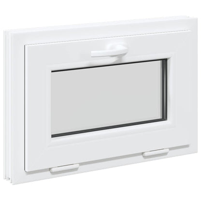 Kellerfenster RISOR 60x40 cm Kipp 2-fach Verglasung Weiß
