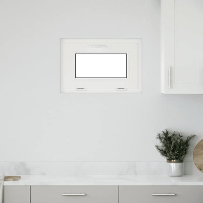 Kellerfenster RISOR 60x40 cm Kipp 2-fach Verglasung Weiß
