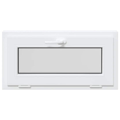 Kellerfenster RISOR 80x40 cm Kipp 2-fach Verglasung Weiß