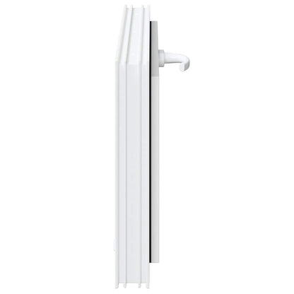 Kellerfenster RISOR 80x40 cm Kipp 2-fach Verglasung Weiß