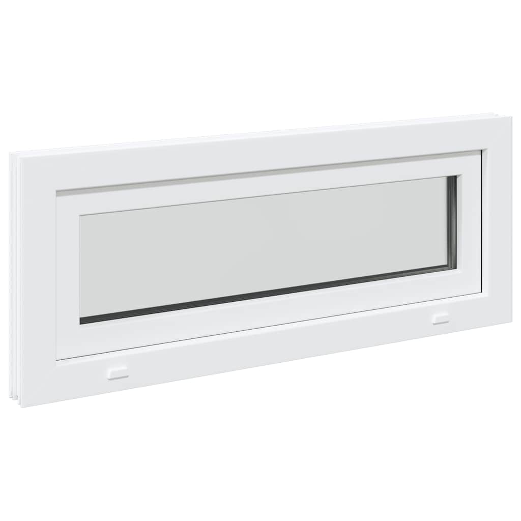 Kellerfenster RISOR 110x40 cm Kipp 2-fach Verglasung Weiß