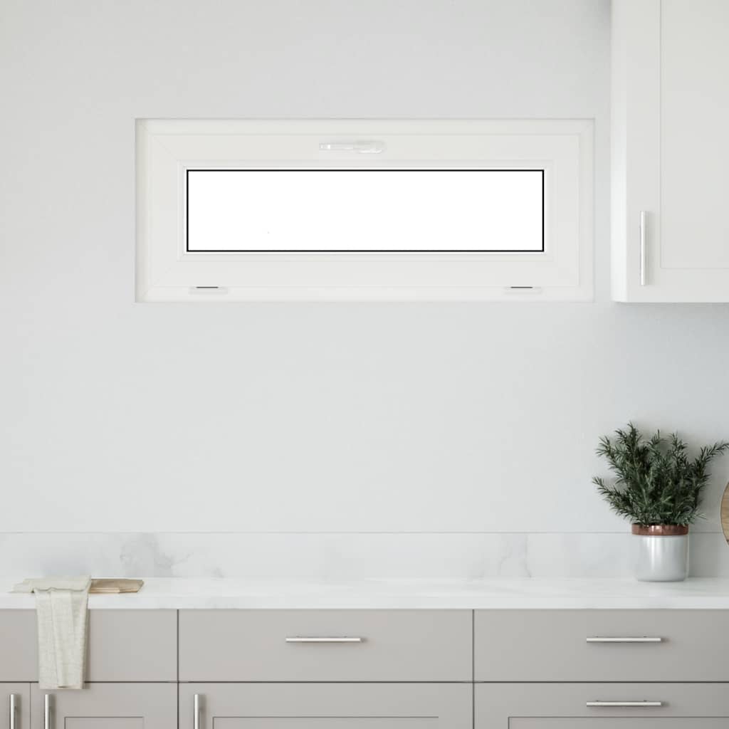 Kellerfenster RISOR 110x40 cm Kipp 2-fach Verglasung Weiß