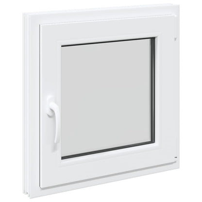 Kellerfenster "RISOR" 50x50 cm Drehkipp DIN Rechts Weiß