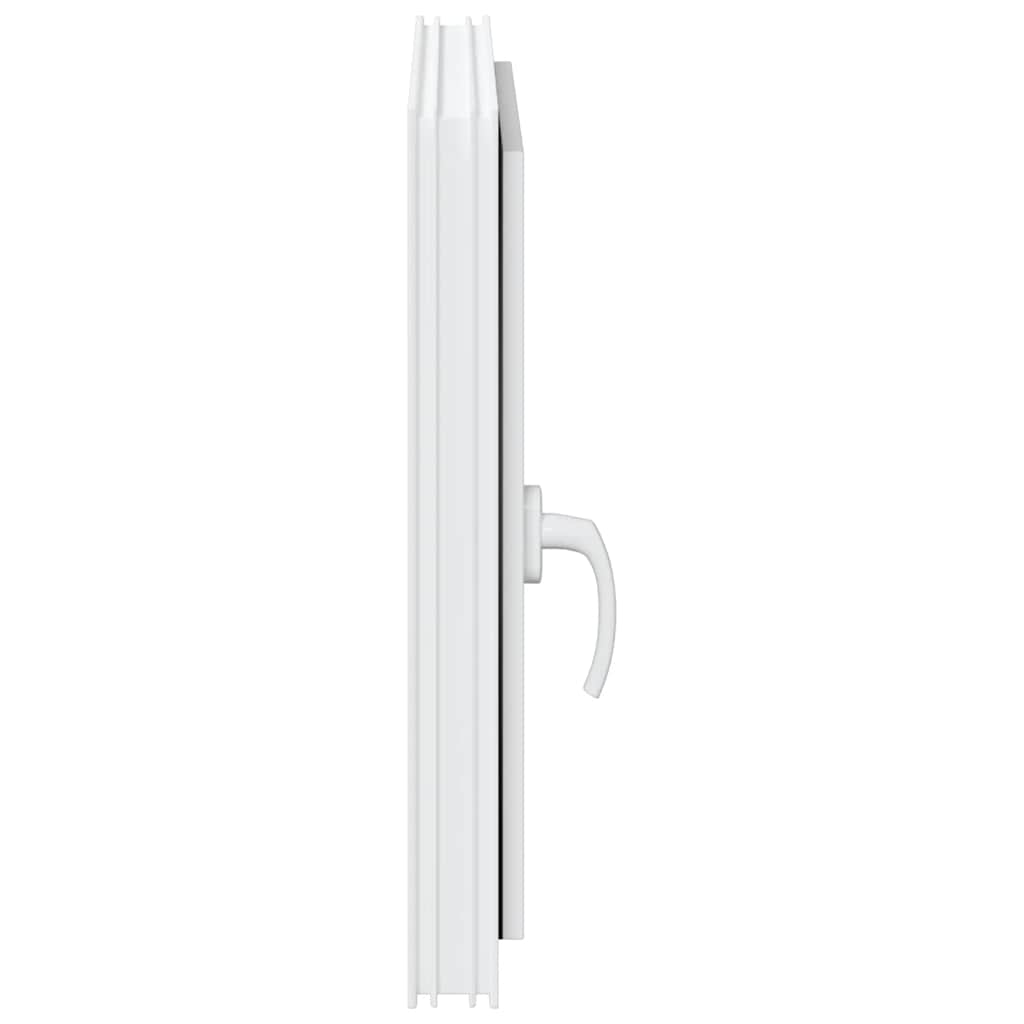 Kellerfenster "RISOR" 50x50 cm Drehkipp DIN Rechts Weiß