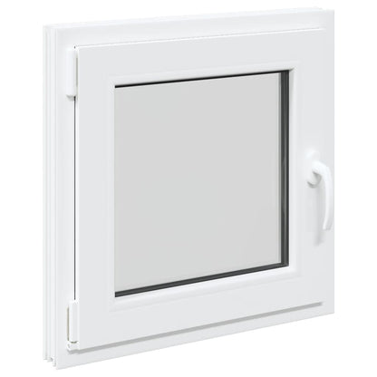 Kellerfenster "RISOR" 50x50 cm Drehkipp DIN Links Weiß