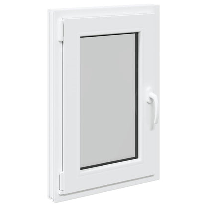 Kellerfenster "RISOR" 50x75 cm Drehkipp DIN Links Weiß