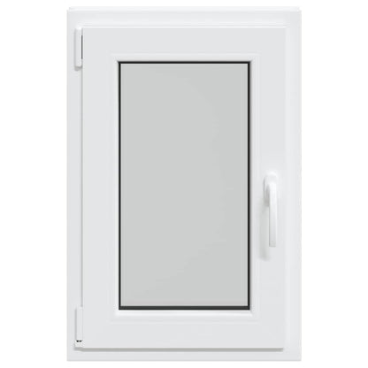 Kellerfenster "RISOR" 50x75 cm Drehkipp DIN Links Weiß