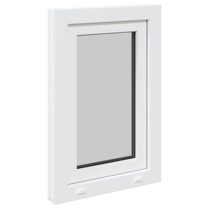 Kellerfenster "RISOR" 50x75 cm Drehkipp DIN Links Weiß