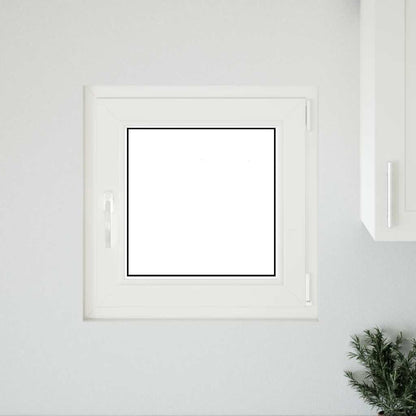Kellerfenster RISOR 60x60 cm Dreh Kipp DIN Rechts Weiß