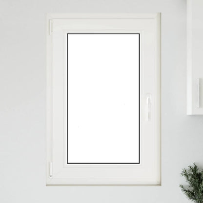 Kellerfenster RISOR 60x80 cm Dreh Kipp DIN Links Weiß