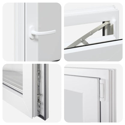 Kellerfenster RISOR 60x90 cm Dreh Kipp DIN Rechts Weiß