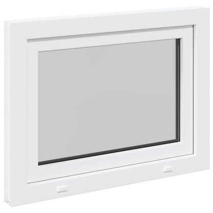 Kellerfenster "RISOR" 80x50 cm Drehkipp DIN Rechts Weiß