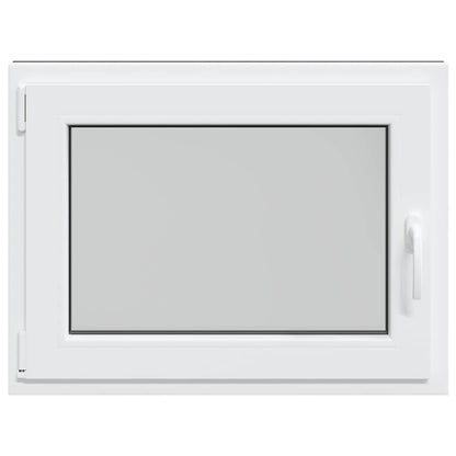 Kellerfenster "RISOR" 80x50 cm Drehkipp DIN Links Weiß