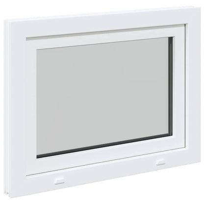 Kellerfenster "RISOR" 80x50 cm Drehkipp DIN Links Weiß