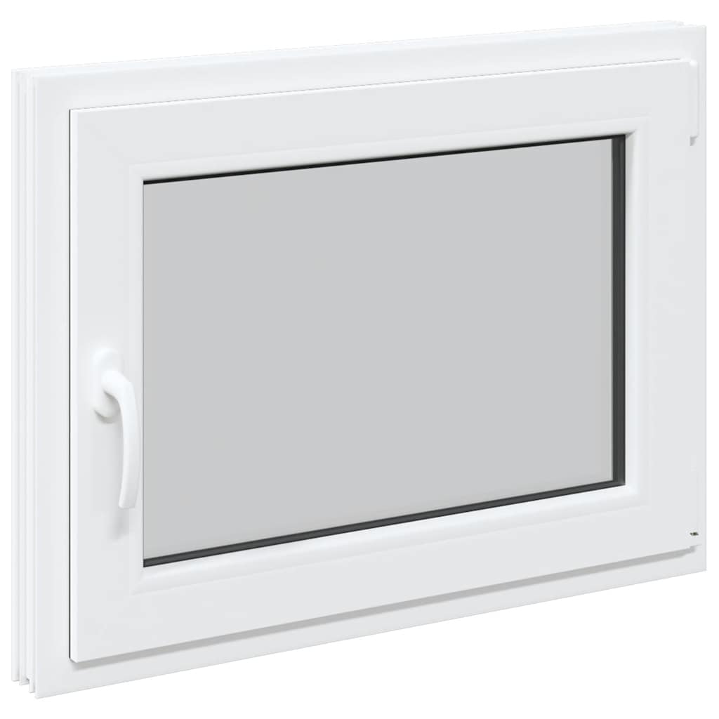 Kellerfenster RISOR 80x60 cm Dreh Kipp DIN Rechts Weiß