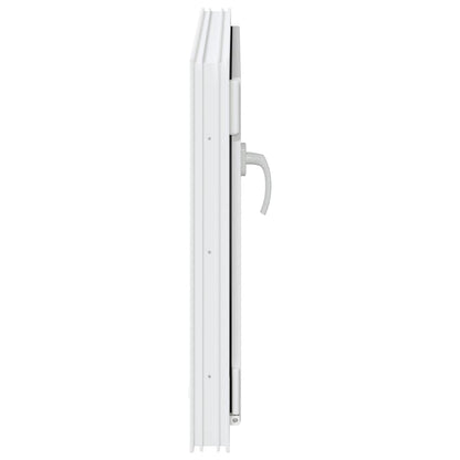 Kellerfenster "RISOR" 80x60 cm Drehkipp DIN Links Weiß