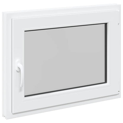 Kellerfenster "RISOR" 80x70 cm Drehkipp DIN Rechts Weiß