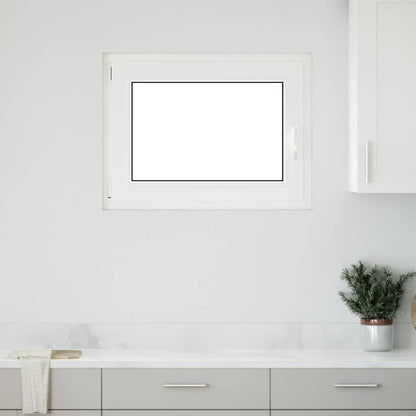 Kellerfenster "RISOR" 80x70 cm Drehkipp DIN Links Weiß