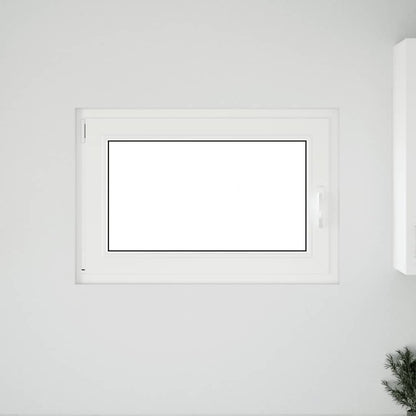 Kellerfenster "RISOR" 90x50 cm Drehkipp DIN Links Weiß