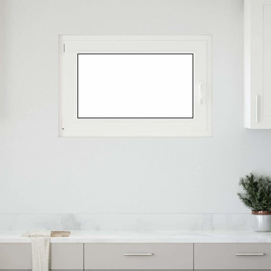 Kellerfenster "RISOR" 90x50 cm Drehkipp DIN Links Weiß