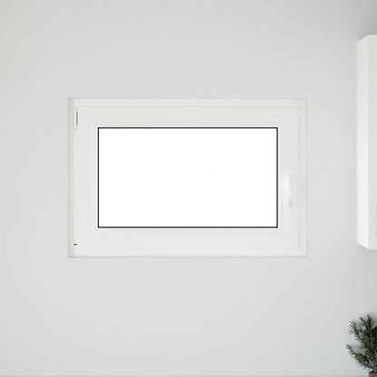 Kellerfenster RISOR 90x60 cm Dreh Kipp DIN Links Weiß