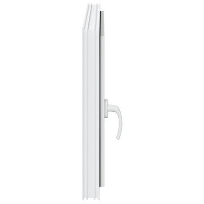 Kellerfenster "RISOR" 90x70 cm Drehkipp DIN Rechts Weiß