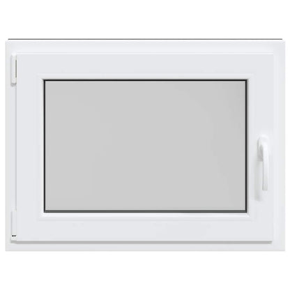 Kellerfenster "RISOR" 90x70 cm Drehkipp DIN Links Weiß