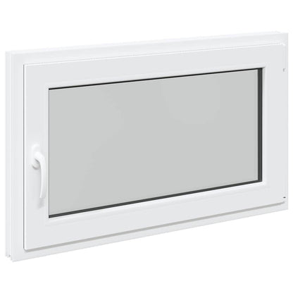 Kellerfenster "RISOR" 100x50 cm Drehkipp DIN Rechts Weiß
