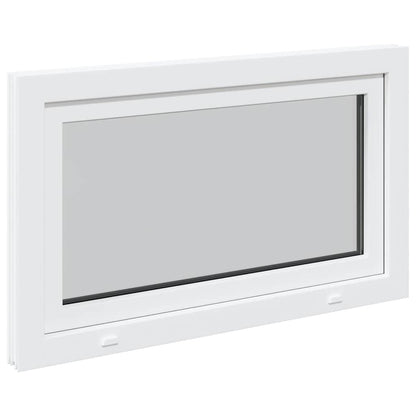 Kellerfenster RISOR 100x60 cm Dreh Kipp DIN Links Weiß