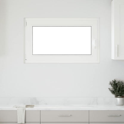 Kellerfenster "RISOR" 100x70 cm Drehkipp DIN Links Weiß