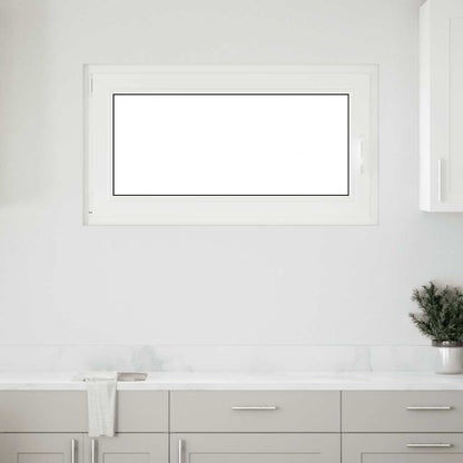 Kellerfenster RISOR 110x50 cm Dreh Kipp DIN Links Weiß
