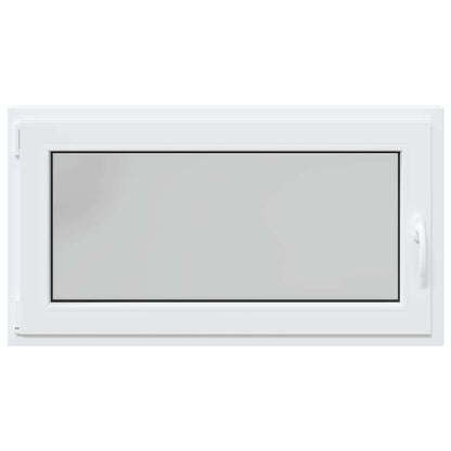Kellerfenster "RISOR" 110x70 cm Drehkipp DIN Links Weiß