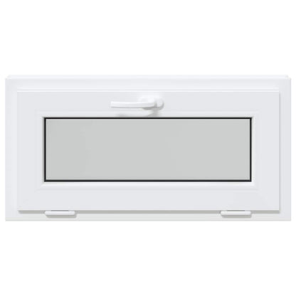 Kellerfenster RISOR 80x40 cm Kipp 3-fach Verglasung Weiß