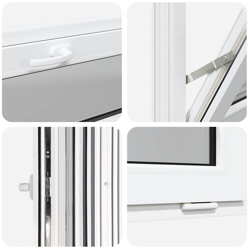 Kellerfenster RISOR 90x40 cm Kipp 3-fach Verglasung Weiß