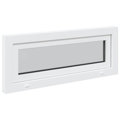 Kellerfenster RISOR 100x40 cm Kipp 3-fach Verglasung Weiß