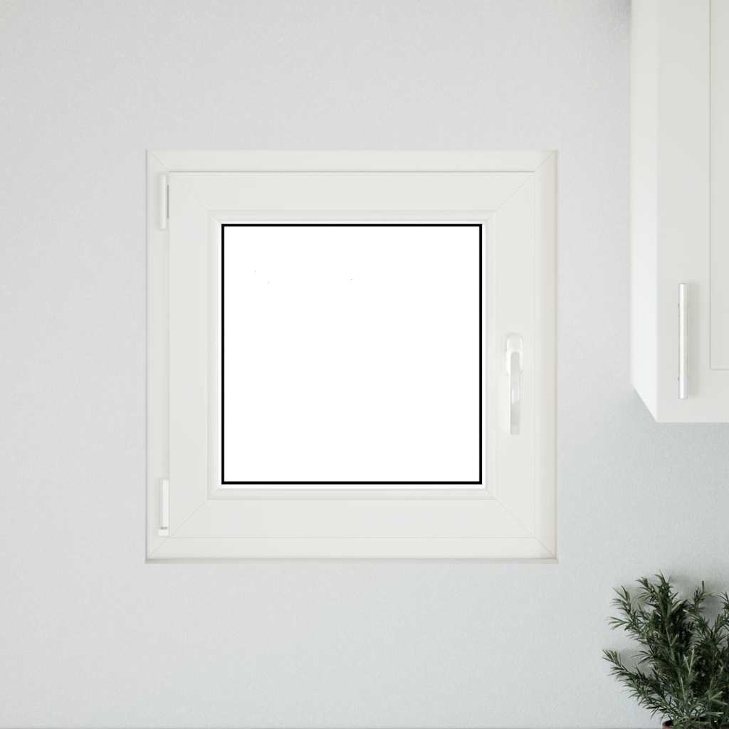 Kellerfenster "RISOR" 50x50 cm Drehkipp DIN Links Anthrazit