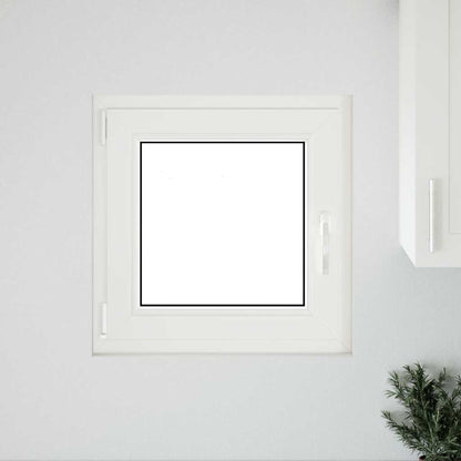 Kellerfenster "RISOR" 50x50 cm Drehkipp DIN Links Anthrazit