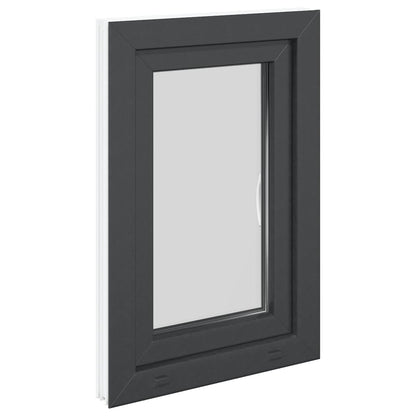 Kellerfenster "RISOR" 50x75 cm Drehkipp DIN Rechts Anthrazit