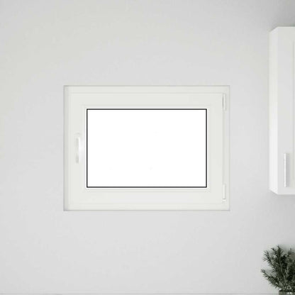 Kellerfenster "RISOR" 80x60 cm Drehkipp DIN Rechts Anthrazit