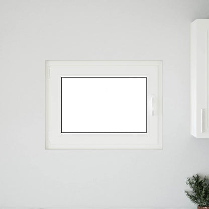 Kellerfenster "RISOR" 80x60 cm Drehkipp DIN Links Anthrazit