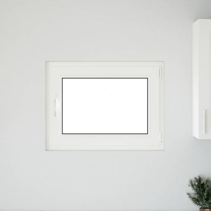 Kellerfenster "RISOR" 80x70 cm Drehkipp DIN Rechts Anthrazit