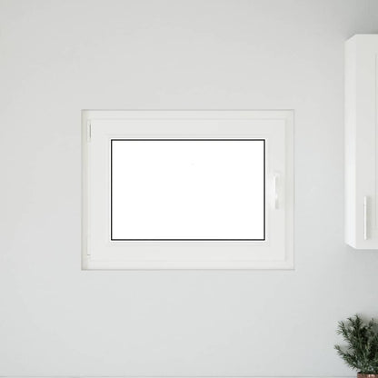 Kellerfenster "RISOR" 80x70 cm Drehkipp DIN Links Anthrazit
