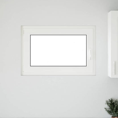 Kellerfenster "RISOR" 90x50 cm Drehkipp DIN Links Anthrazit