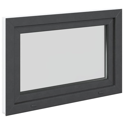 Kellerfenster "RISOR" 90x50 cm Drehkipp DIN Links Anthrazit