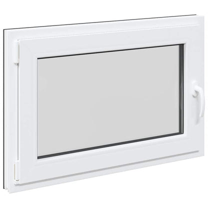 Kellerfenster "RISOR" 90x70 cm Drehkipp DIN Links Anthrazit