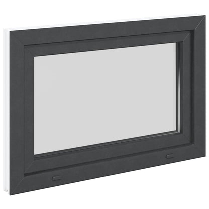 Kellerfenster "RISOR" 90x70 cm Drehkipp DIN Links Anthrazit