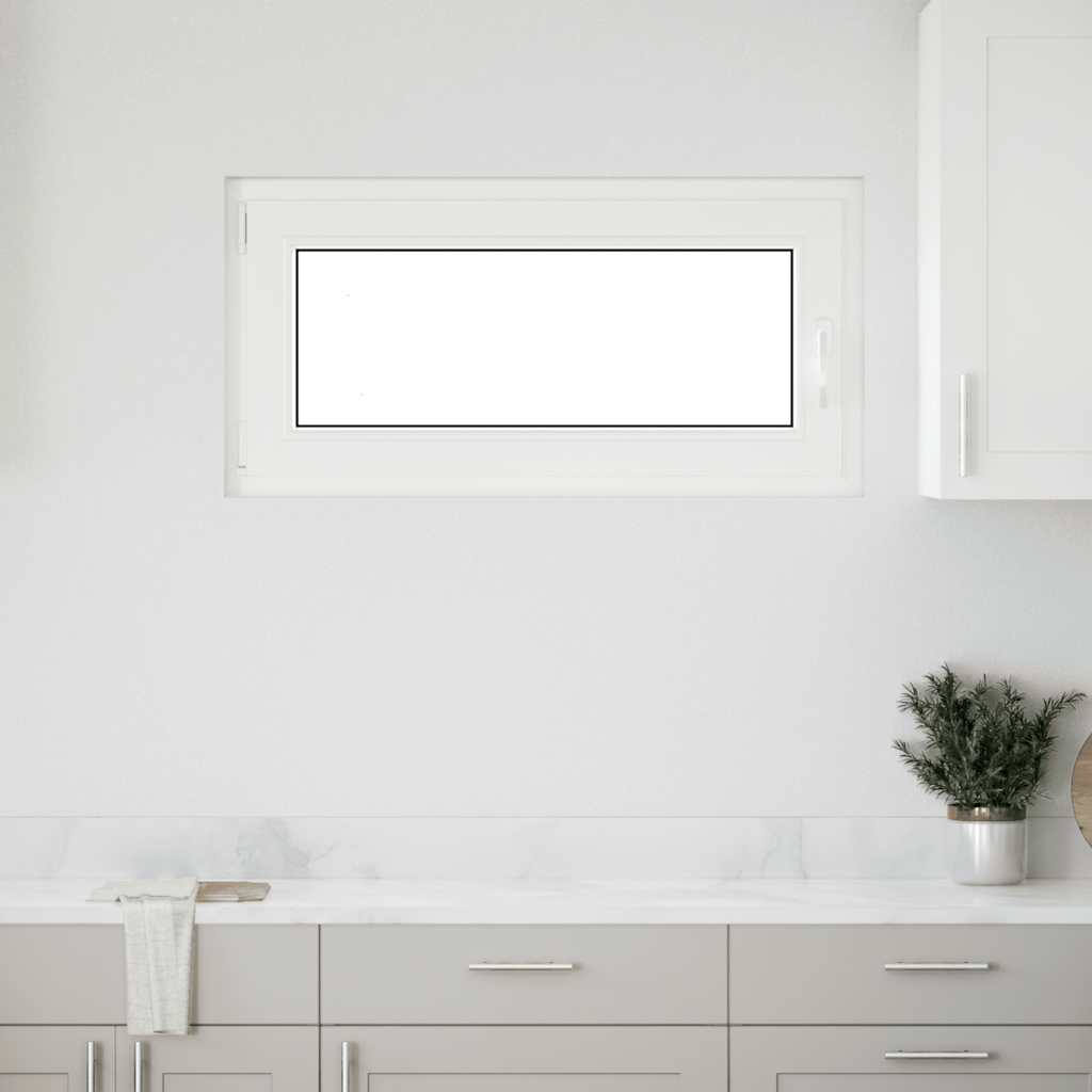 Kellerfenster "RISOR" 100x50 cm Drehkipp DIN Links Anthrazit