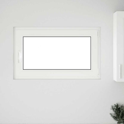 Kellerfenster "RISOR" 100x60 cm Drehkipp DIN Rechts Anthrazit