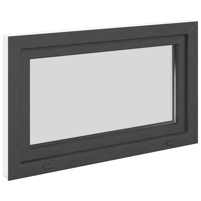 Kellerfenster "RISOR" 100x60 cm Drehkipp DIN Links Anthrazit